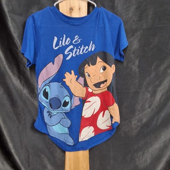 Disney Blue stitch and lilo Tee - Picture 1 of 10